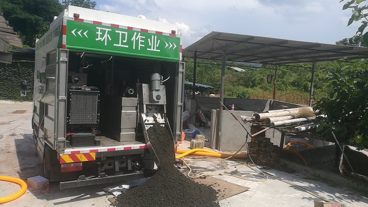 黄竹镇污泥干湿分离技术